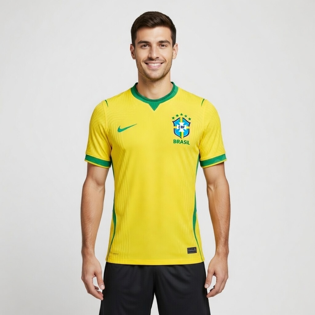 Camisa Brasil I 2026/27 Torcedor Pro Unissex